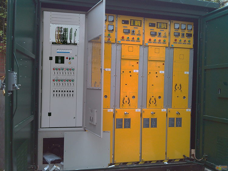 LD-8001配电自动化站所终端8回路应用在环网柜